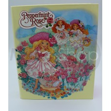 Peppermint Rose quaderno ad anelli vintage nuovo raro 